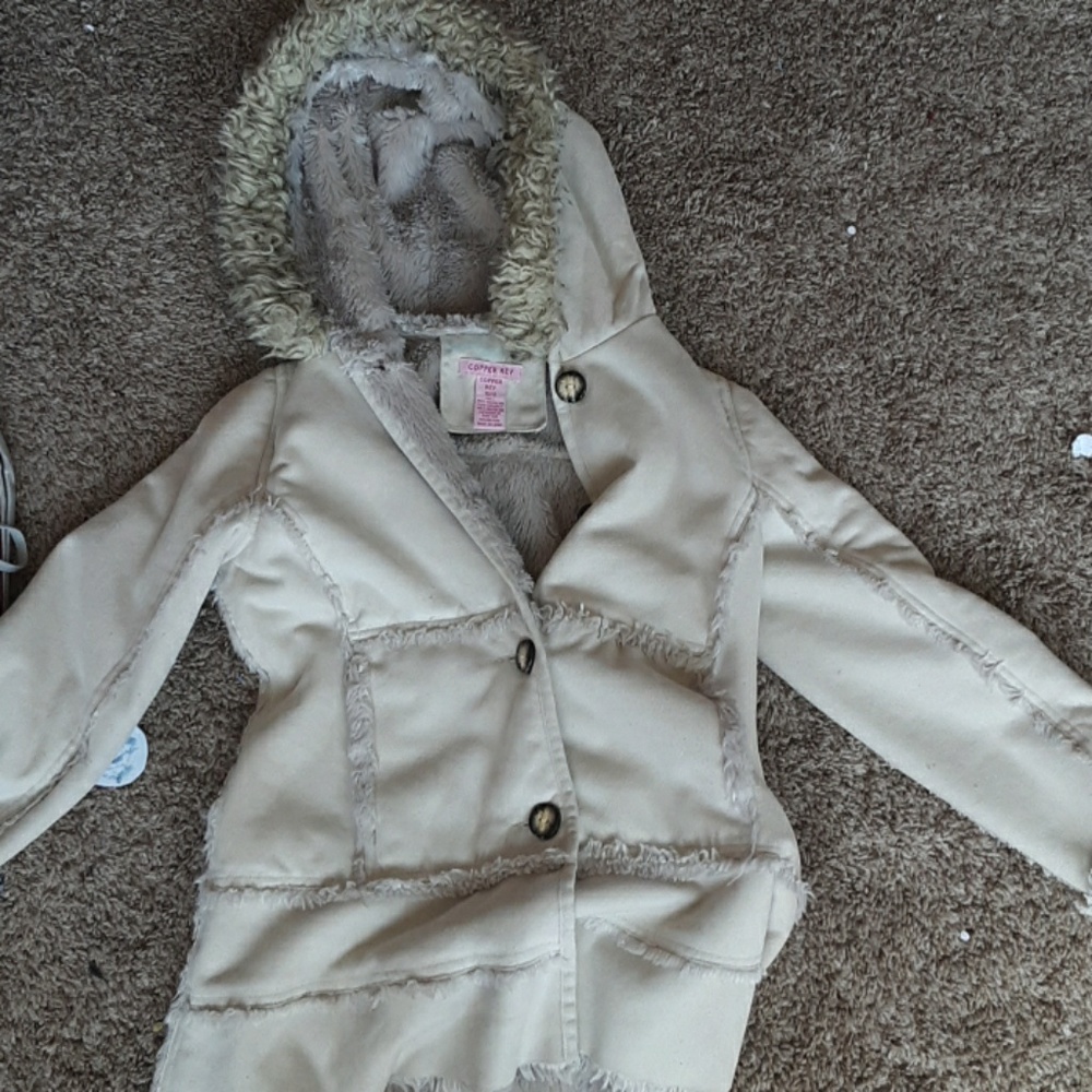 a fur coat